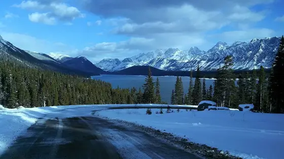 Peter Lougheed Provincial Park, where the campground is.